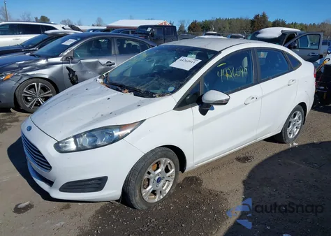 2016 Ford Fiesta Se z USA, uszkodzony, nr VIN 3FADP4BJ3GM118857